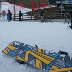 deska snowboard wlochy alpy