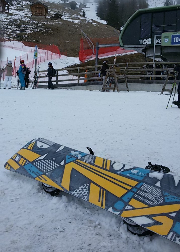 snowboard stok deska